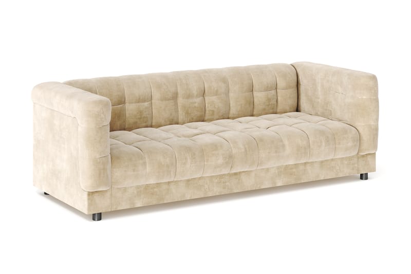 Billsta 3-seter Sofa - Beige - Møbler - Sofaer - Fløyel sofaer