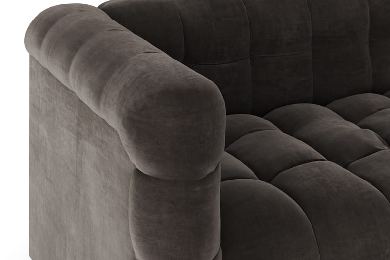 Billsta 3-seter Sofa - Mørk grå - Møbler - Sofaer - Fløyel sofaer