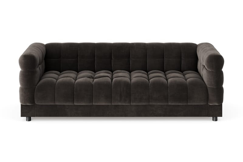 Billsta 3-seter Sofa - Mørk grå - Møbler - Sofaer - Fløyel sofaer