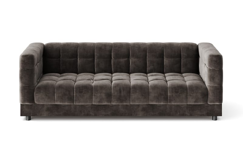 Billsta 3-seter Sofa - Mørk grå - Møbler - Sofaer - Fløyel sofaer