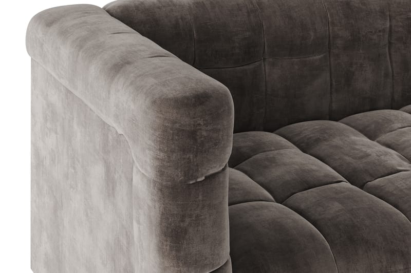 Billsta 3-seter Sofa - Mørk grå - Møbler - Sofaer - Fløyel sofaer