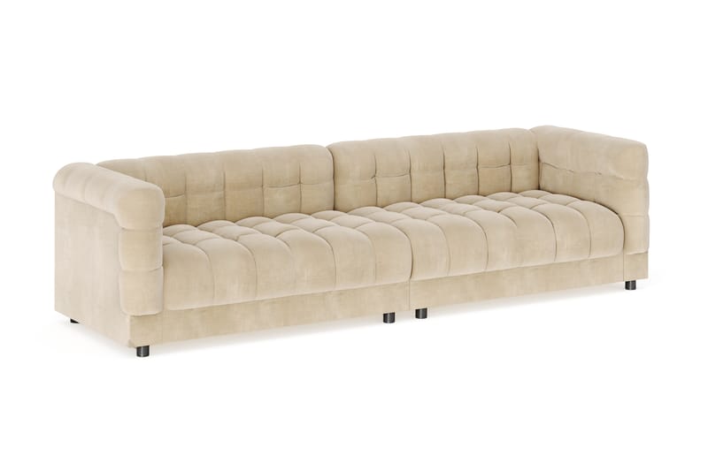 Billsta 4-seter Sofa - Beige - Møbler - Sofaer - Fløyel sofaer