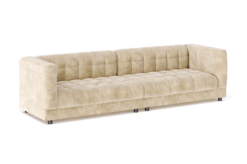 Billsta 4-seter Sofa - Beige - Møbler - Sofaer - Fløyel sofaer