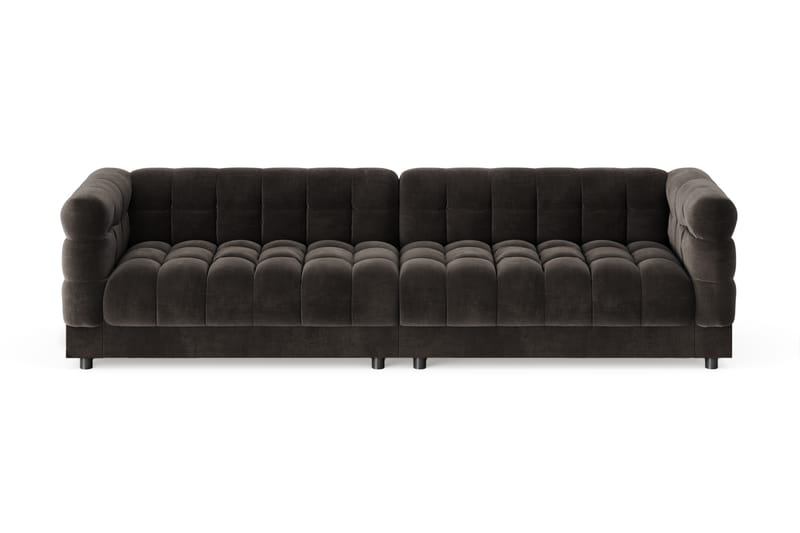 Billsta 4-seter Sofa - Mørk grå - Møbler - Sofaer - Fløyel sofaer