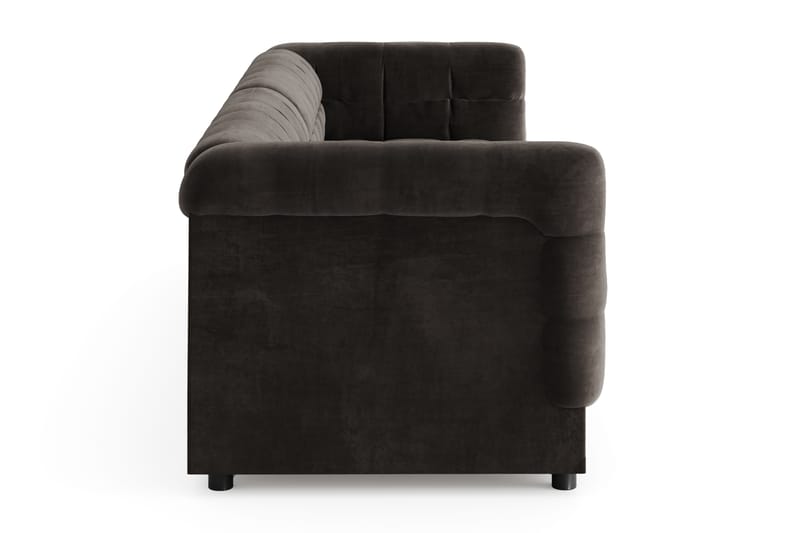 Billsta 4-seter Sofa - Mørk grå - Møbler - Sofaer - Fløyel sofaer