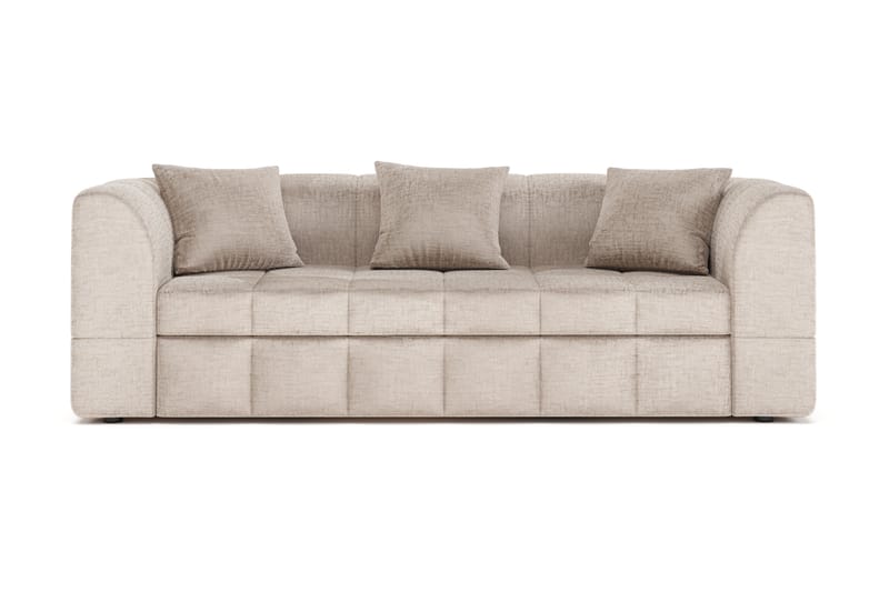 Bjorsund 3-seter Sofa - Beige - Møbler - Sofaer - Sofa 3 seter