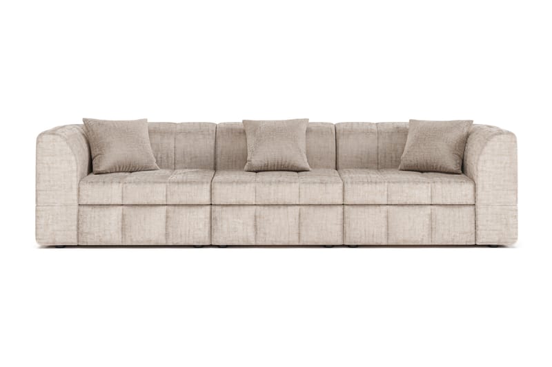 Bjorsund 4-seter Sofa - Beige - Møbler - Sofaer - 4 seter sofa