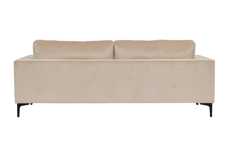 Bolero Fløyelssofa 3-seter - Beige - Møbler - Sofaer - Fløyel sofaer