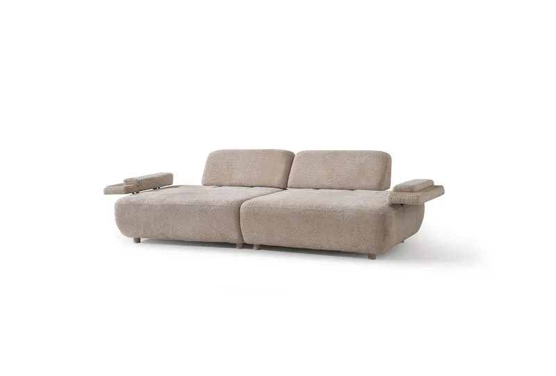 Bonavista 3-seters sofa Bouclé - Beige - Møbler - Sofaer - Sofa 3 seter