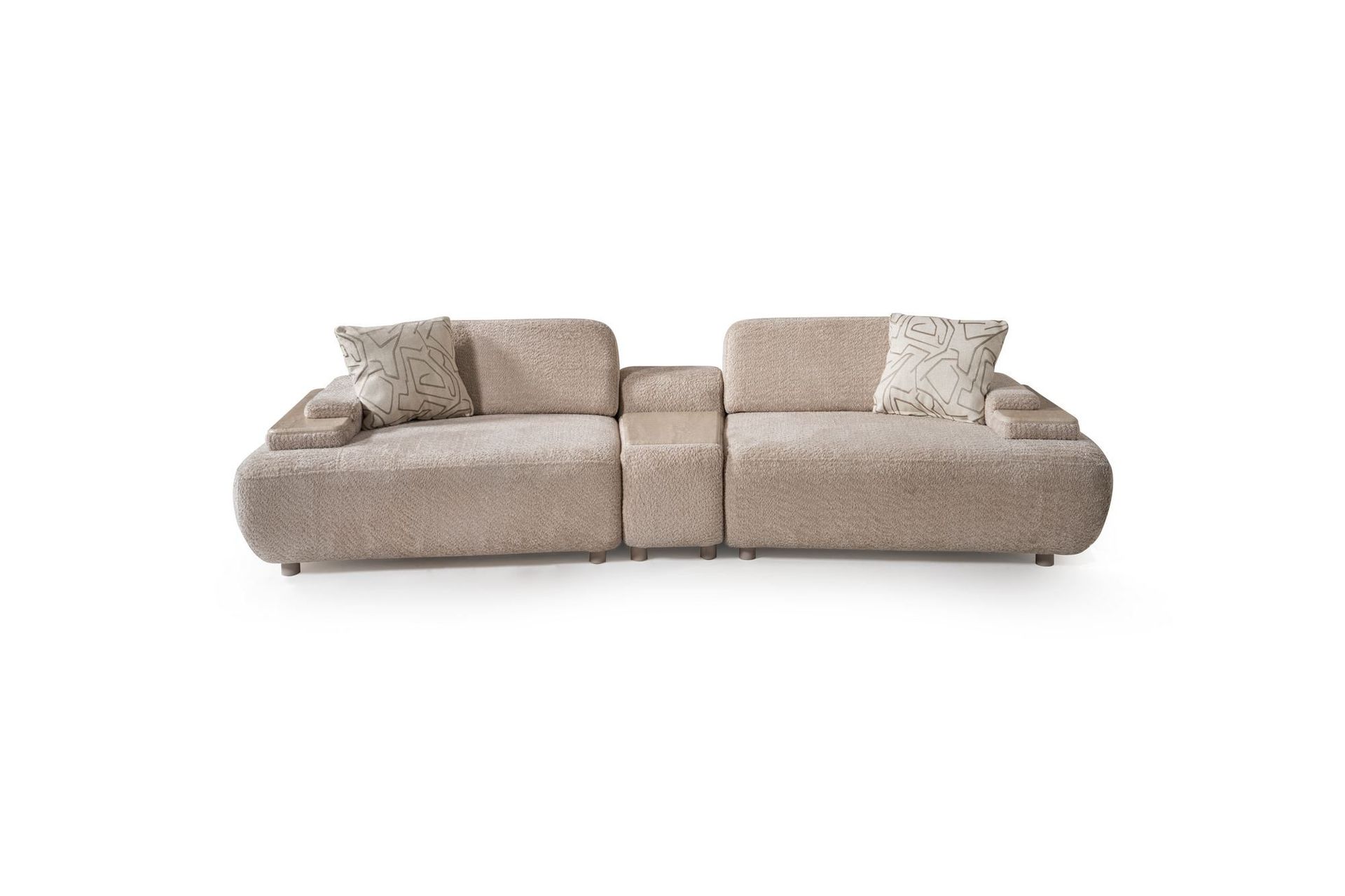 Bonavista 4-seters sofa Bouclé - Beige