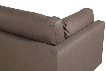Boom 2-seters Sofa - Brun - Møbler - Sofaer - Skinnsofaer