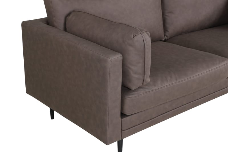 Boom 2-seters Sofa - Brun - Møbler - Sofaer - Skinnsofaer