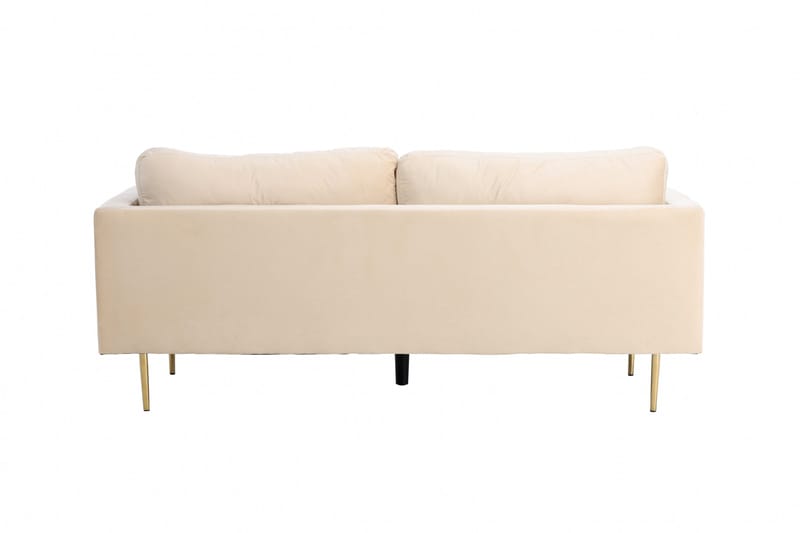 Boom Fløyelssofa 3-seter - Beige - Møbler - Sofaer - Fløyel sofaer