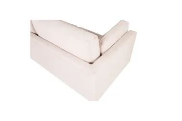 Boom Sofa i Manchesterstoff - Beige - Møbler - Sofaer - Sofa 3 seter