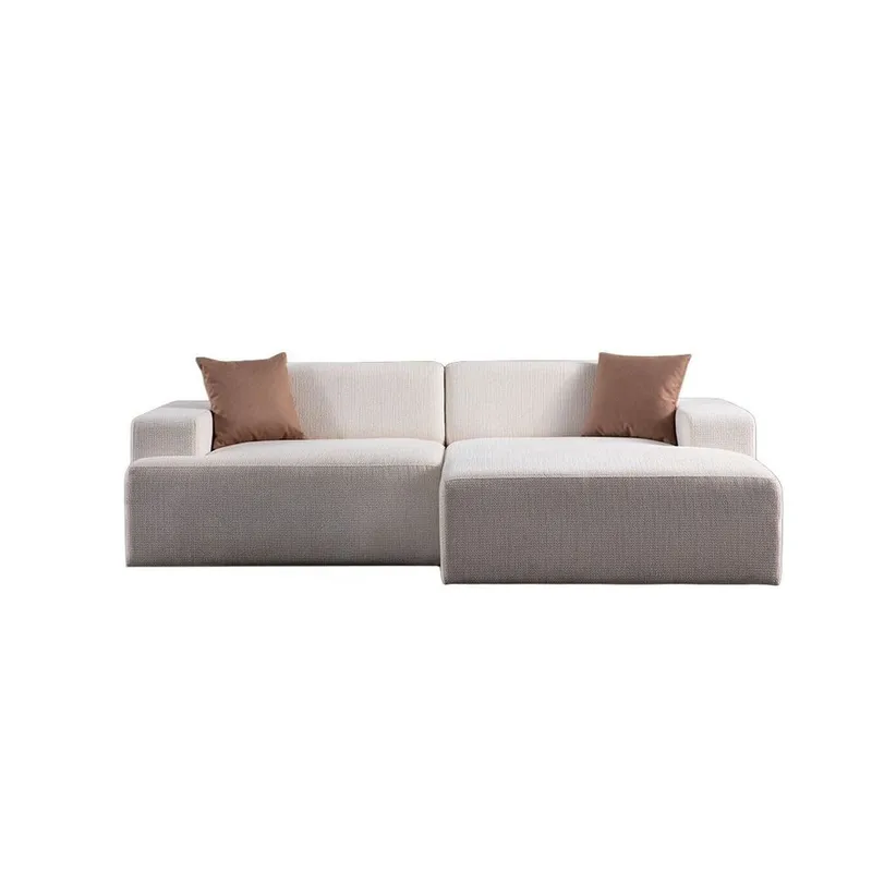 Branorin 3-seters Hjørnesofa - Kremhvit - Møbler - Sofaer - Hjørnesofa