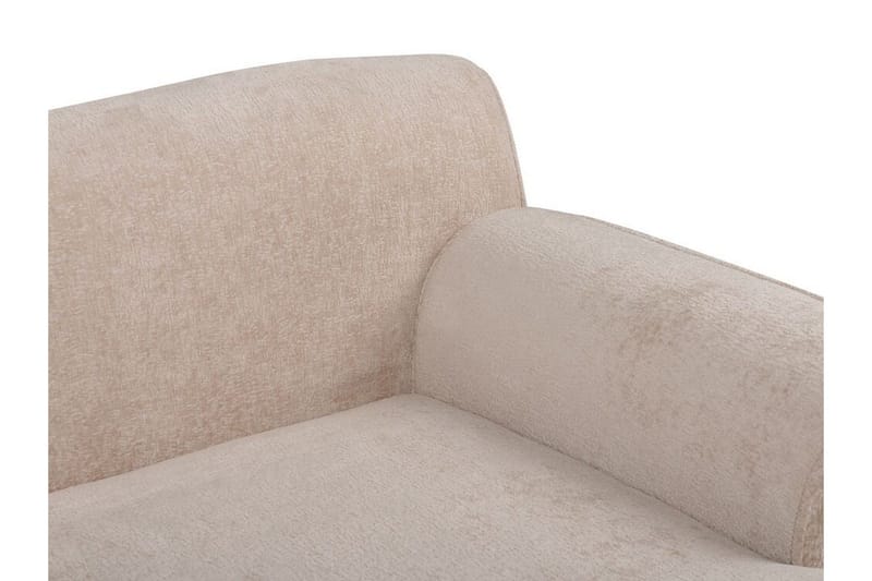 Bree Hjørnesofa 3-seter - Beige/Lyst tre - Møbler - Sofaer - Sovesofaer