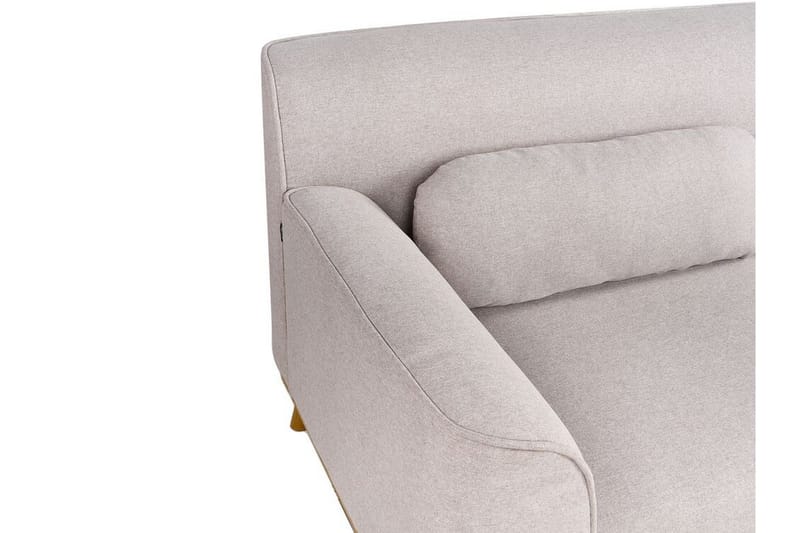 Bree Hjørnesofa 3-seter - Grå/Lyst tre - Møbler - Sofaer - Sovesofaer
