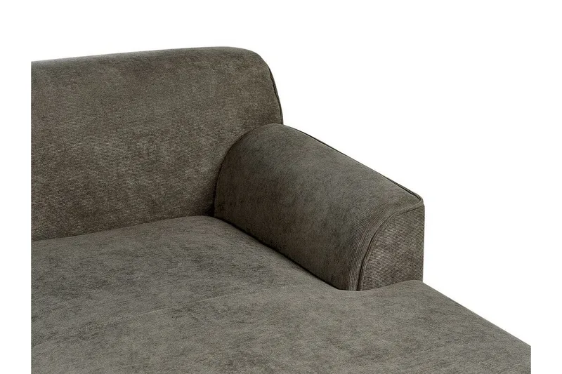 Bree Hjørnesofa 3-seter - Grønn/Lyst tre - Møbler - Sofaer - Sovesofaer