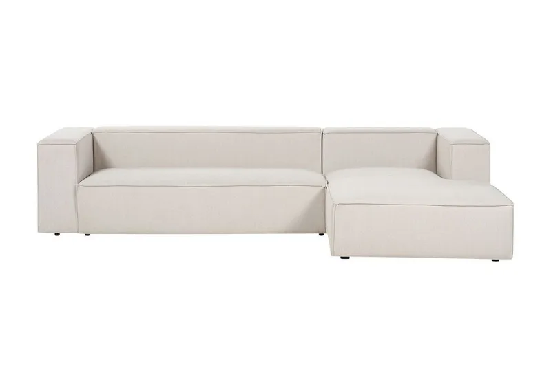 Britt Hjørnesofa 3-seter - Beige - Møbler - Sofaer - Hjørnesofa - Hjørnesofa med divan