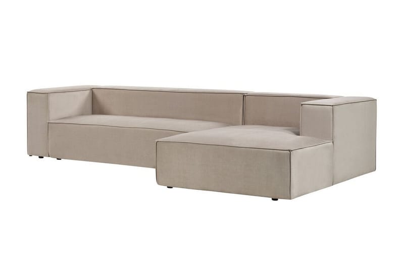 Britt Hjørnesofa 3-seter - Beige - Møbler - Sofaer - Hjørnesofa - Hjørnesofa med divan