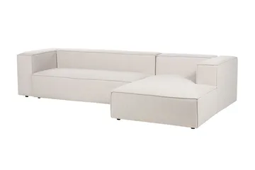 Britt Hjørnesofa 3-seter - Beige - Møbler - Sofaer - Sofa med sjeselong