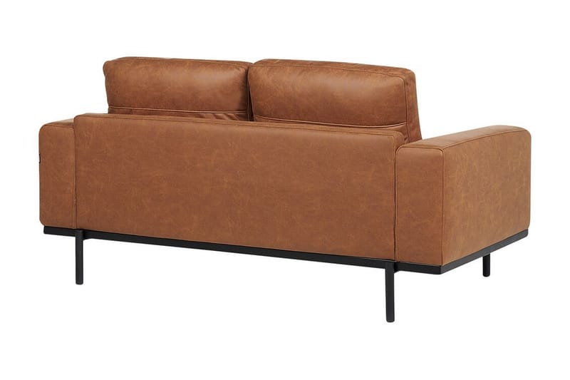 Bruna Sofa 2-seter - Brun - Møbler - Sofaer - Skinnsofaer
