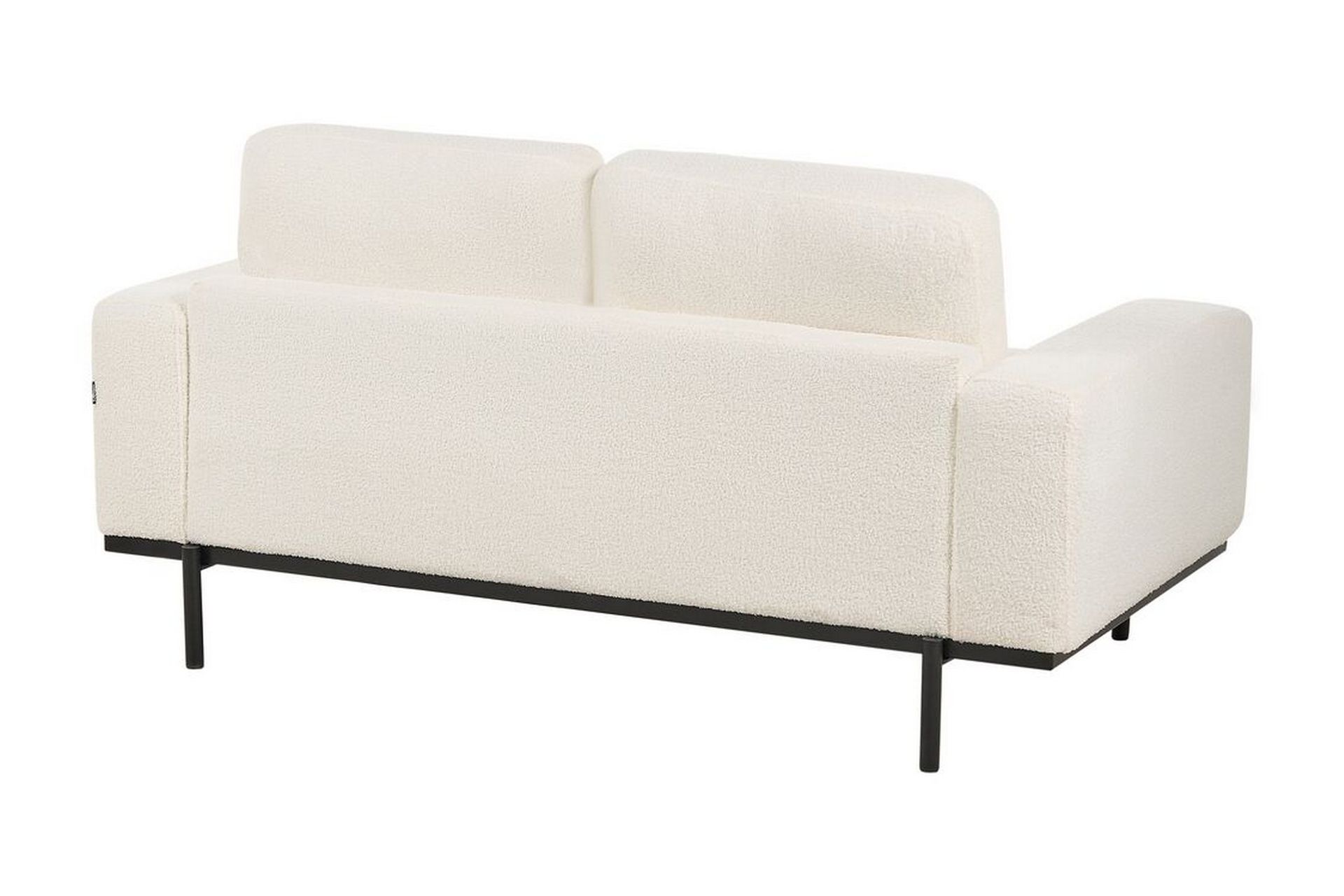 Bruna Sofa 2-seter - Hvit/Svart - Møbler - Sofaer - 2 seter sofa