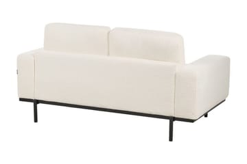 Bruna Sofa 2-seter - Hvit/Svart - Møbler - Sofaer - 2 seter sofa