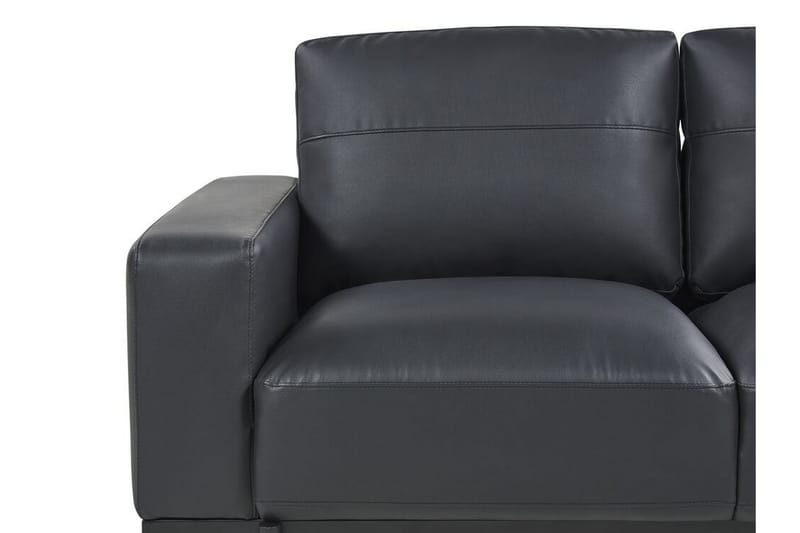 Bruna Sofa 2-seter - Svart - Møbler - Sofaer - Skinnsofaer