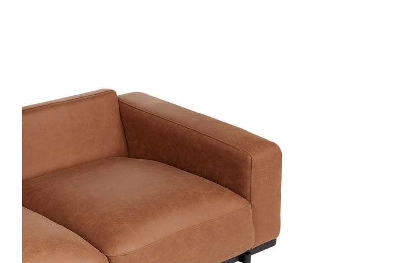 Bruna Sofa 3-seter - Brun - Møbler - Sofaer - Skinnsofaer