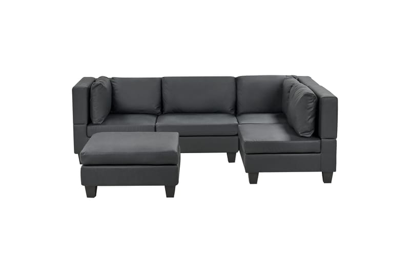 Buck Sofa 4-seter, Svart