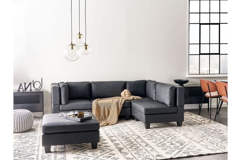 Buck Sofa 4-seter - Svart - Møbler - Sofaer - 4 seter sofa