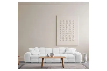 Buddy Sofa 3-seter - Hvit - Møbler - Sofaer - Sofa 3 seter