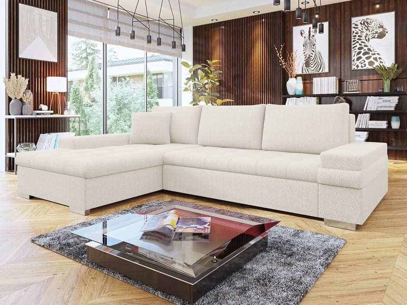 Bunty 3-seters Sofa med Divan Venstre - Møbler - Sofaer - Hjørnesofa