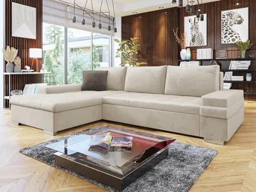 Bunty 3-seters Sofa med Divan Venstre - Møbler - Sofaer - Hjørnesofa