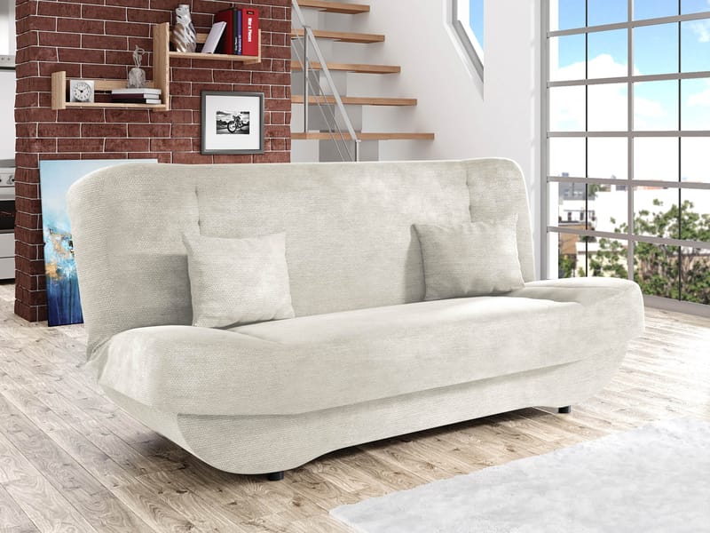 Burralla 3-seters sovesofa - beige - Møbler - Sofaer - Sovesofaer