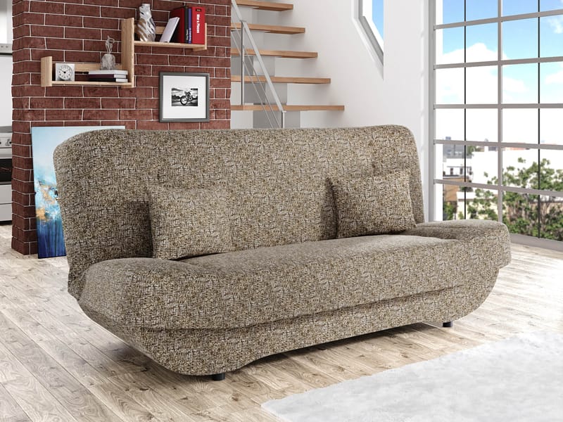 Burralla 3-seters sovesofa - beige - Møbler - Sofaer - Sovesofaer