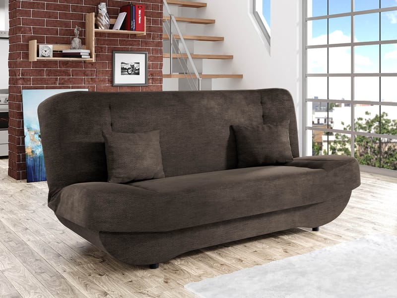 Burralla 3-seters sovesofa - brun - Møbler - Sofaer - Sovesofaer