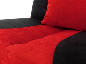 Burralla 3-seters sovesofa - svart - Møbler - Sofaer - Sovesofaer