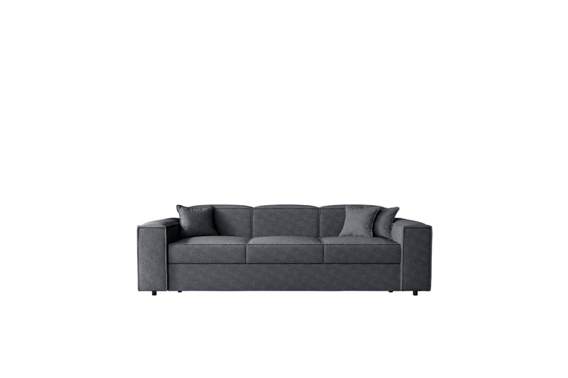Bysantinsk 3-Seters Sovesofa - Grå - Møbler - Sofaer - Sovesofaer