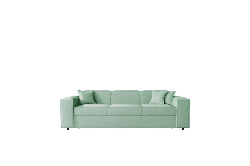 Bysantinsk 3-Seters Sovesofa - Grønn - Møbler - Sofaer - Sovesofaer