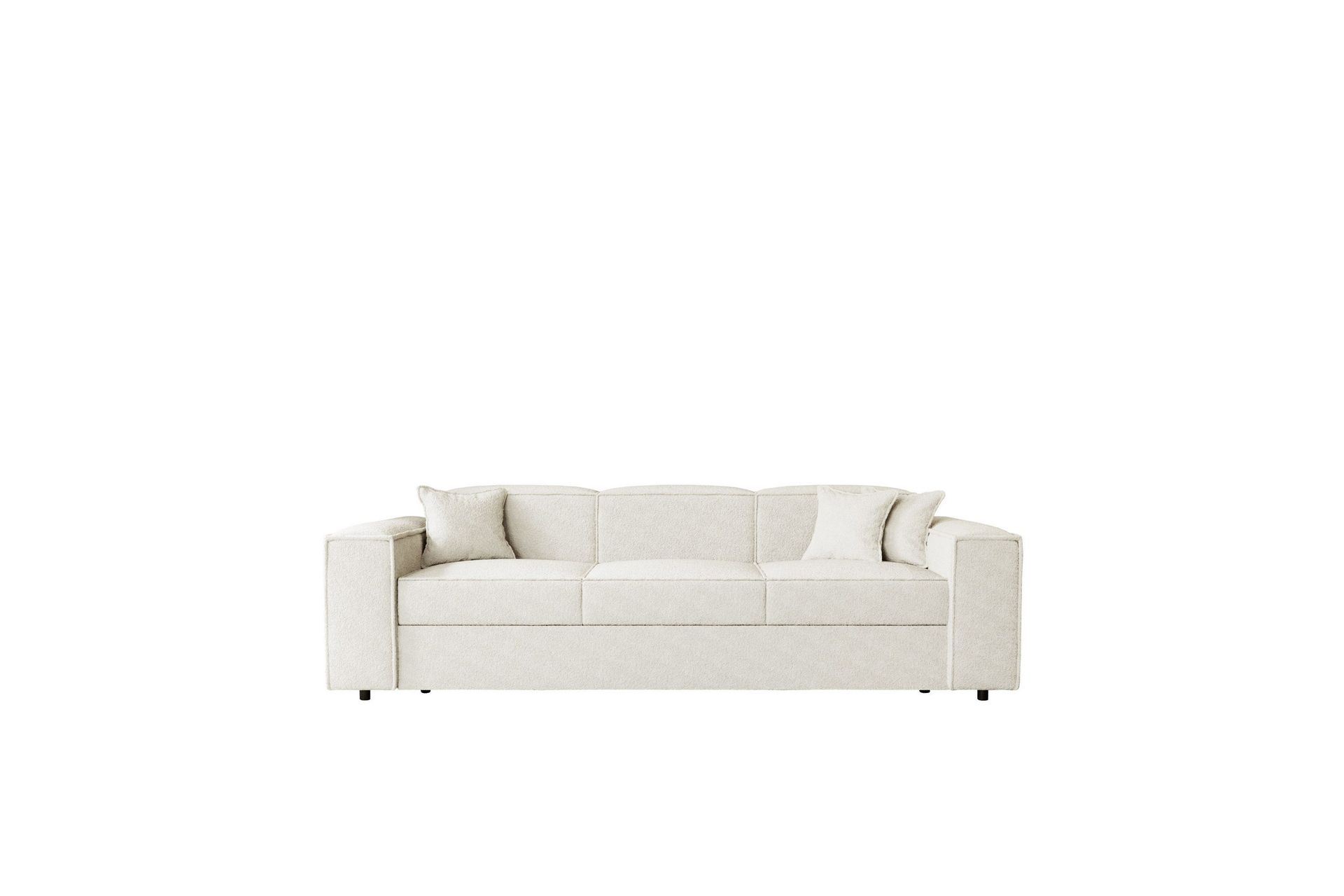 Bysantinsk 3-Seters Sovesofa - Hvit