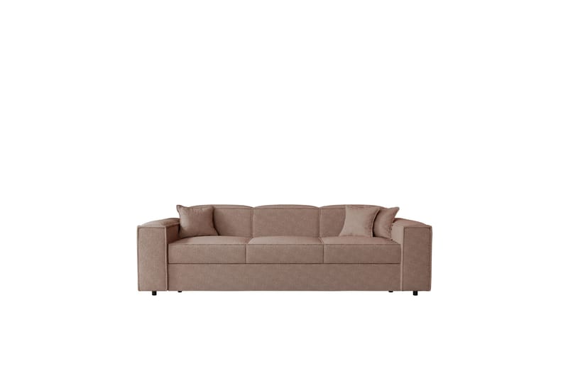 Bysantinsk 3-Seters Sovesofa - Rosa - Møbler - Sofaer - Sovesofaer
