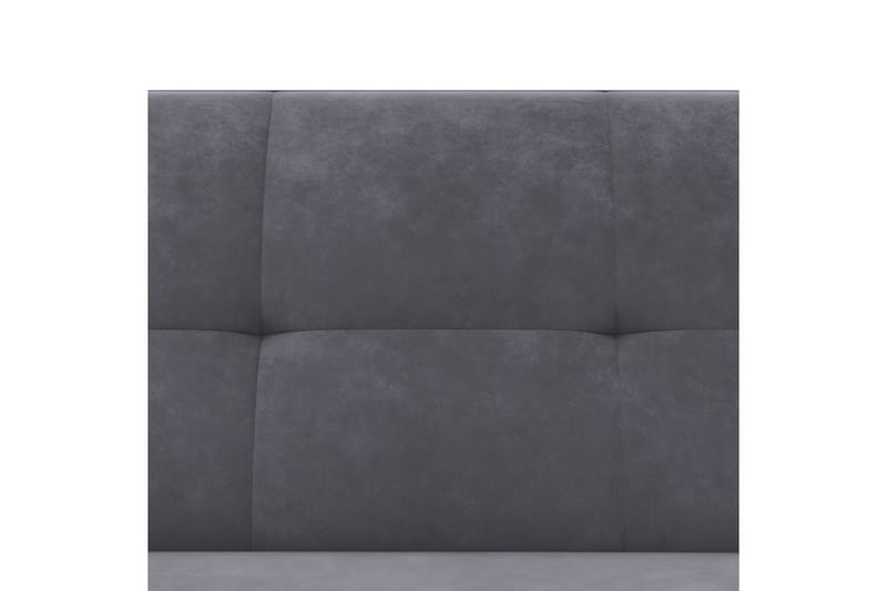 Chaiselong Lilly Antrasitt, Fløyel - Antrasitt, Fløyel - Møbler - Sofaer - Sofa med sjeselong