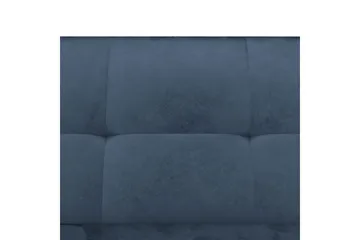Chaiselong Lilly Blå, Fløyel - Blå, Fløyel - Møbler - Sofaer - Sofa med sjeselong