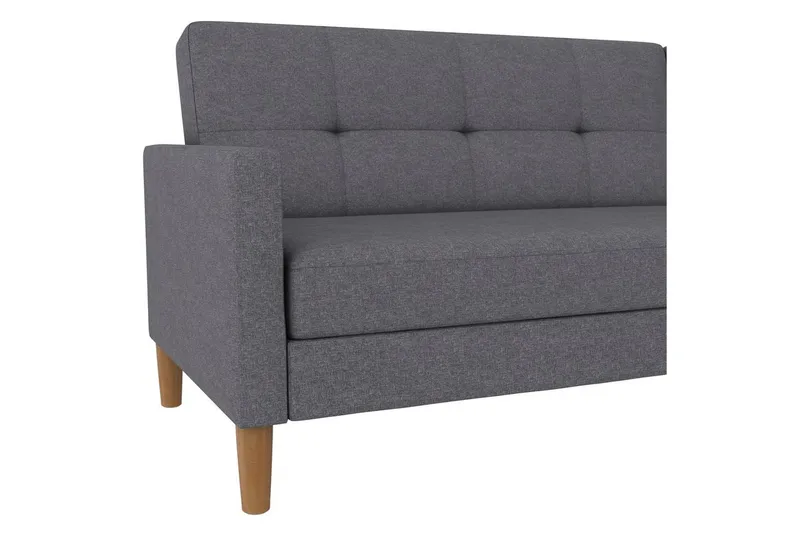 Chaiselong Lilly Lys grå, Lin - Lys grå, Lin - Møbler - Sofaer - Sofa med sjeselong