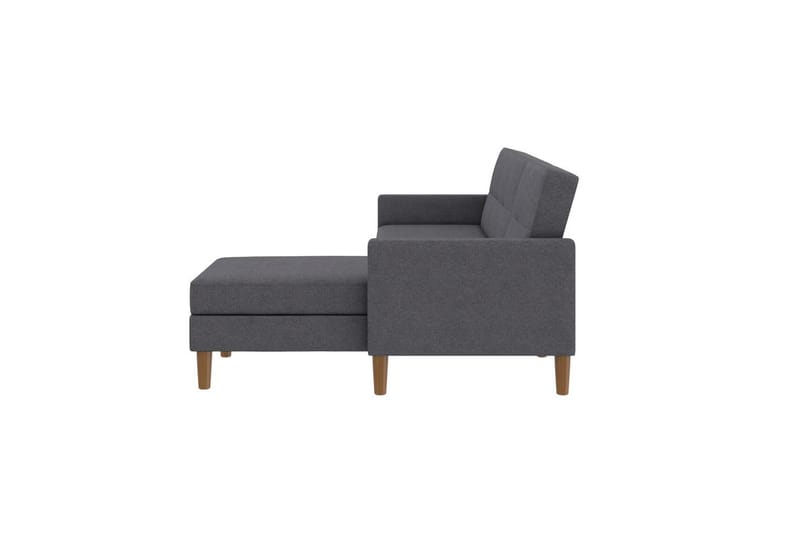 Chaiselong Lilly Lys grå, Lin - Lys grå, Lin - Møbler - Sofaer - Sofa med sjeselong