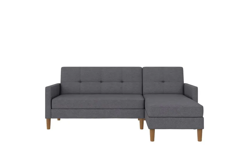 Chaiselong Lilly Lys grå, Lin - Lys grå, Lin - Møbler - Sofaer - Sofa med sjeselong