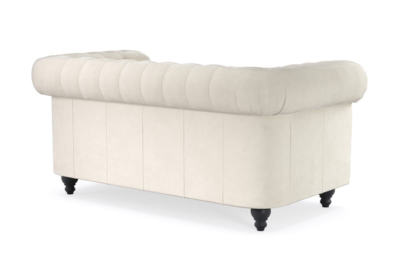 Chesterfield Deluxe 2-seters Sofa - Beige - Møbler - Sofaer - Fløyel sofaer
