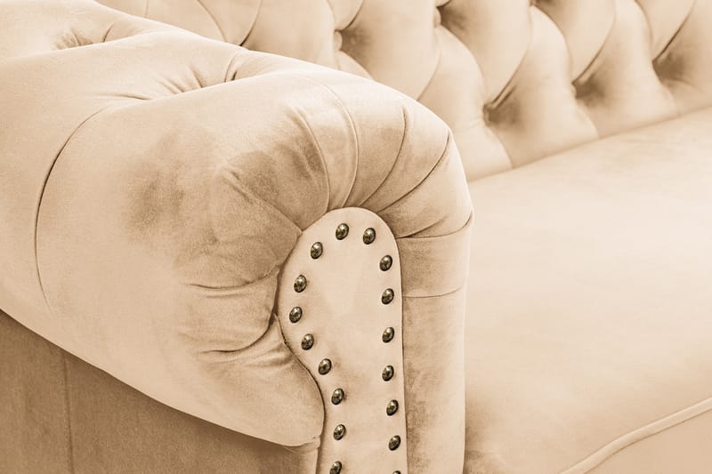 Chesterfield Deluxe Sovesofa 2-seters - Møbler - Sofaer - Sovesofaer - 2 seters sovesofa